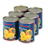 Giana Broskve půlené konzervované 850ml